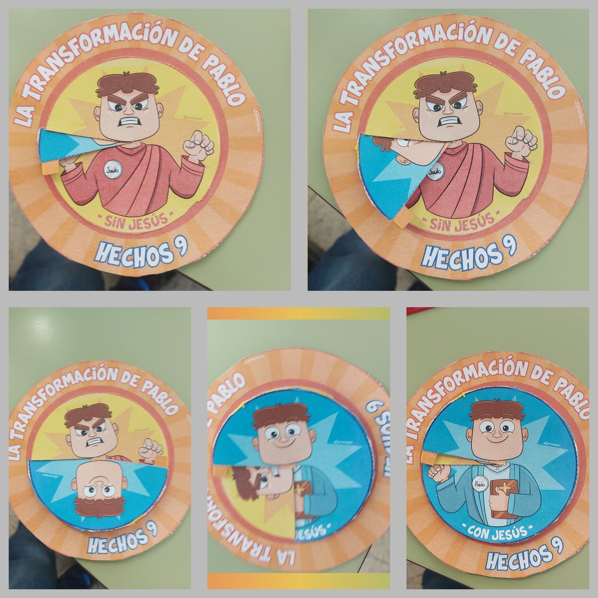 Manualidad de la transformación de Saulo en San Pablo ✝️ en el CEIP "Cervantes" .

#ReliEsMás #LaClasDeReliCuenta

@Relideleon