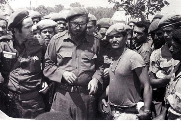 #Cuba🇨🇺 Fue aquí, el 19 de abril hace 63 años, donde se le propinó al imperialismo yanqui su primera gran derrota. El pueblo unido, con su líder en el combate, fue el protagonista de la victoria patria. #GirónVictorioso 🇨🇺🇨🇺🇨🇺🇨🇺