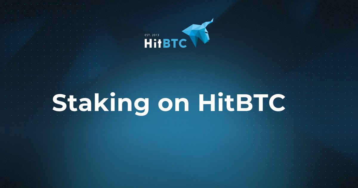 Stake SMART at 9.5% annual yield on the HitBTC exchange. Enjoy staking SMART and 11 other projects now: hitbtc.com/staking