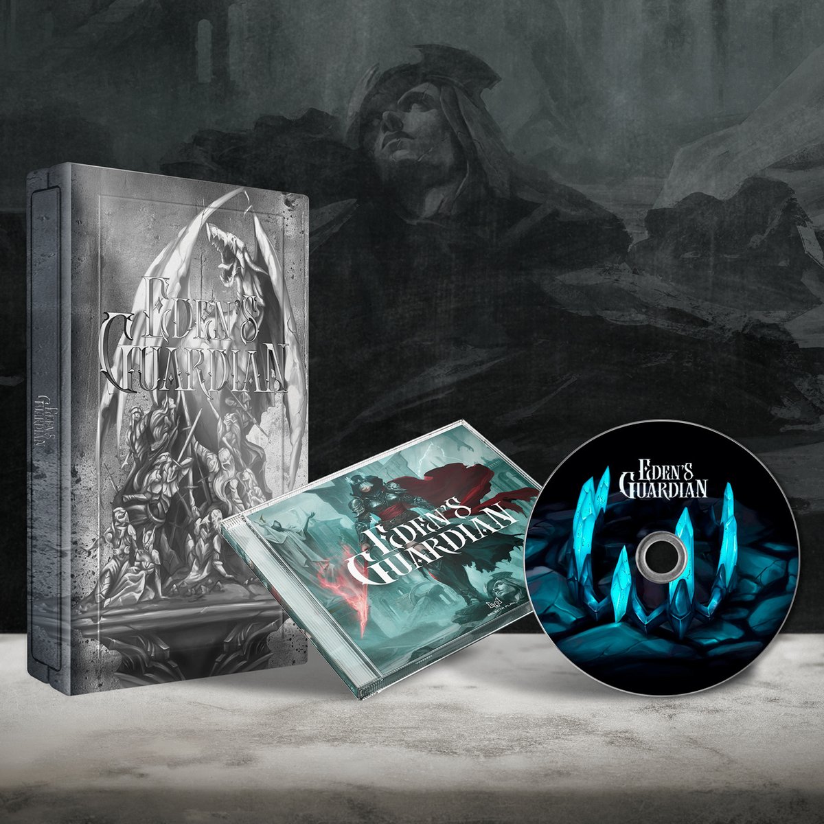 Have you seen all the extras in the Limited Collector’s Edition of Eden’s Guardian? Here are some of them in more detail!

💽 Premium finished Steelcase
🎵 Physical soundtrack

Don’t miss out on the chance to get the #Kickstarter Exclusive edition! 👉 kickstarter.com/projects/vorag…