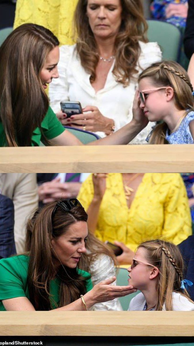 When your Mama is your bestfriend too. What a precious bond. #PrincessCatherine #PrincessCharlotte