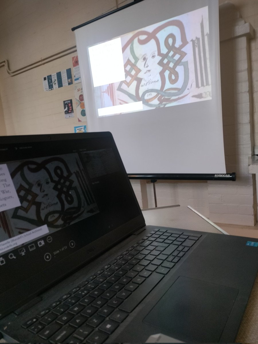 Back out last night talking to the Tiverton Archaeological Group. Lovely crowd!