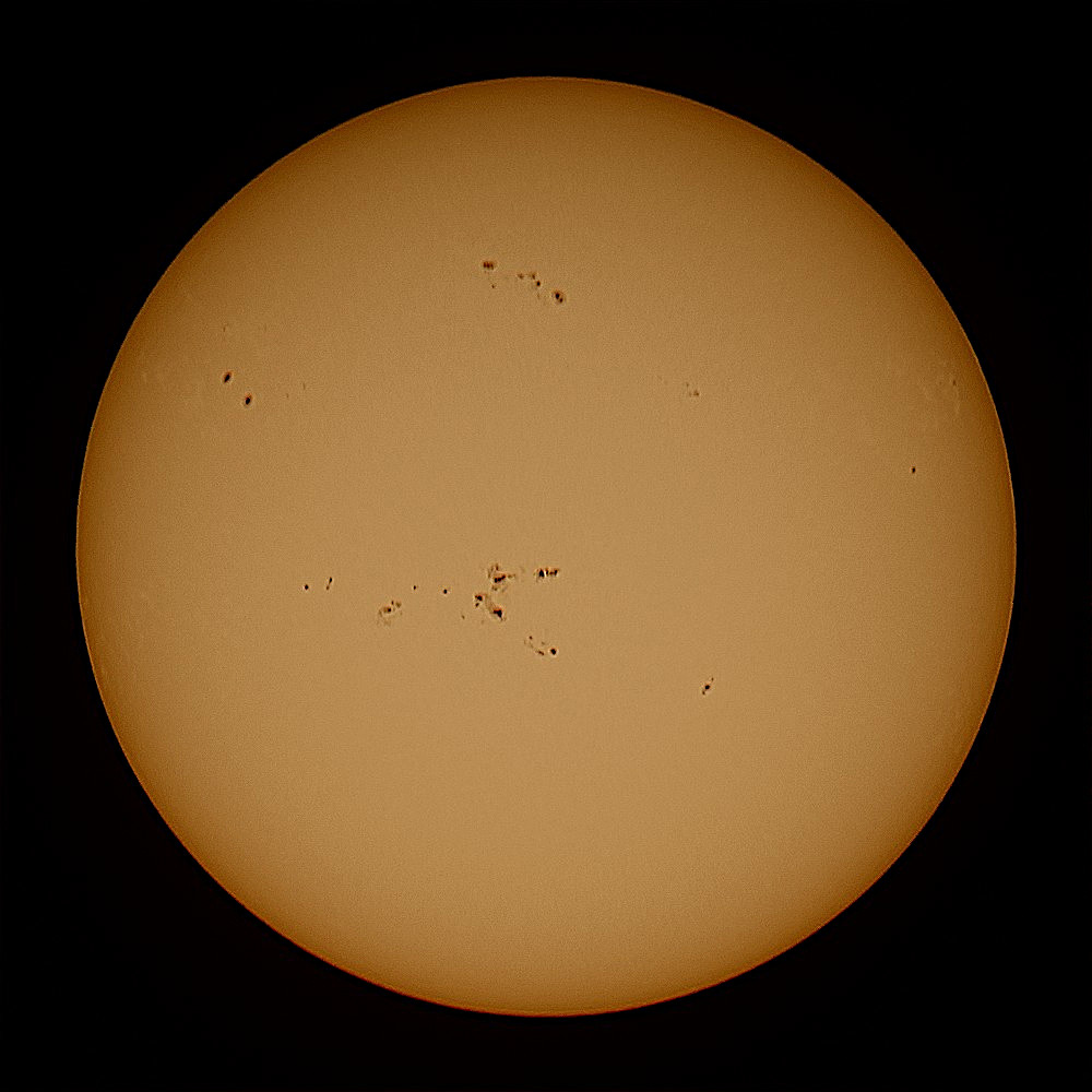 The Sun and sunspots. 19 April 2024. #StormHour #ThePhotoHour