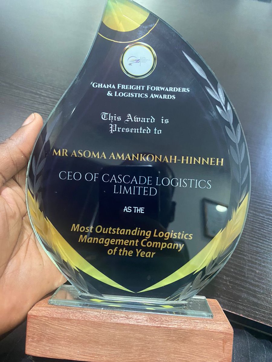 Proverbs 22:29…Seest thou a man diligent in his business? he shall stand before kings; He shall not stand before mean men. Congratulations to our CEO and all workers at Cascade logistics 🙏🏼

#logistics 
#Seafreight
#Airfreight
#Haulage