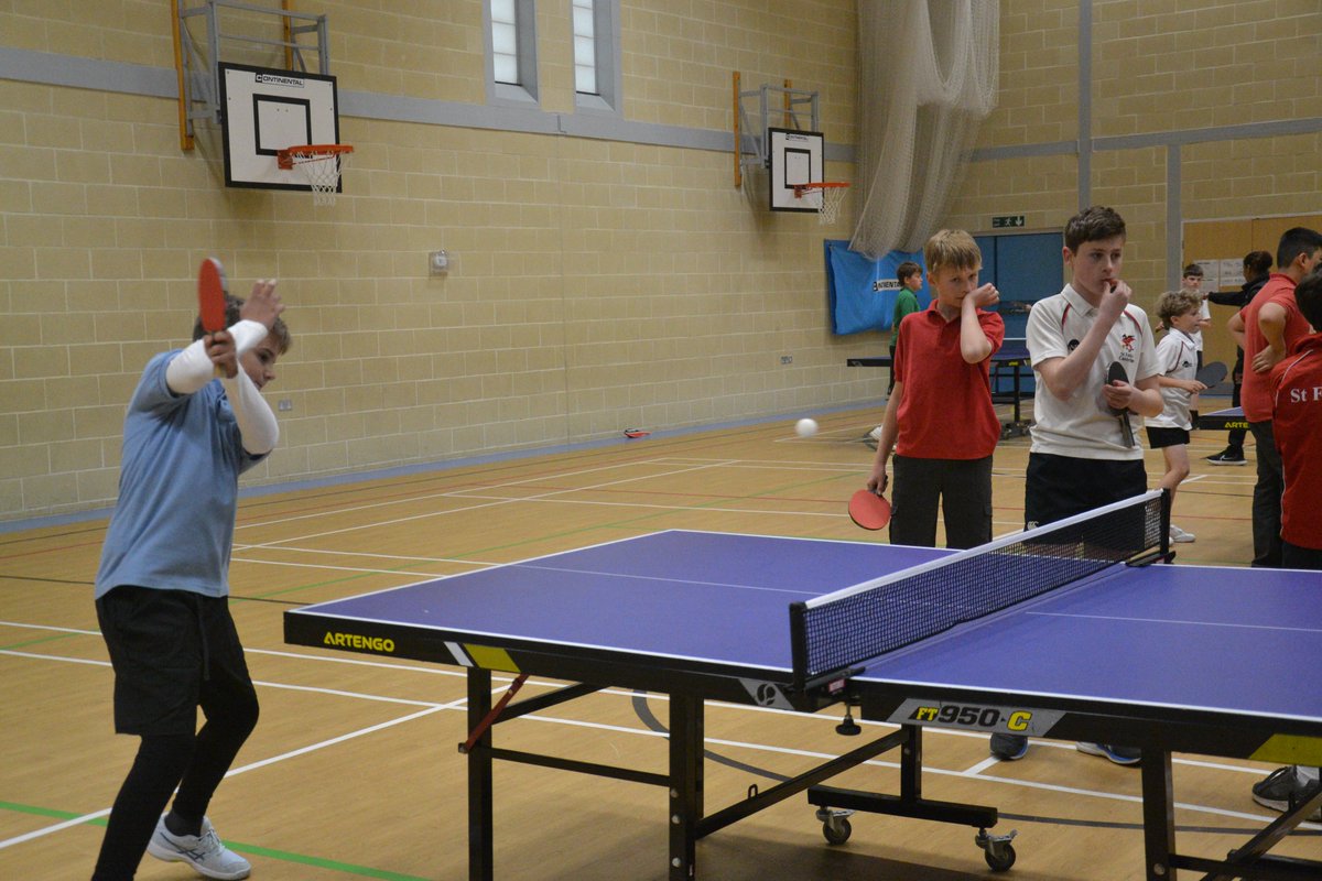 There were some fantastic skills on display at the table tennis tournament against Stephen Perse yesterday #wyverns