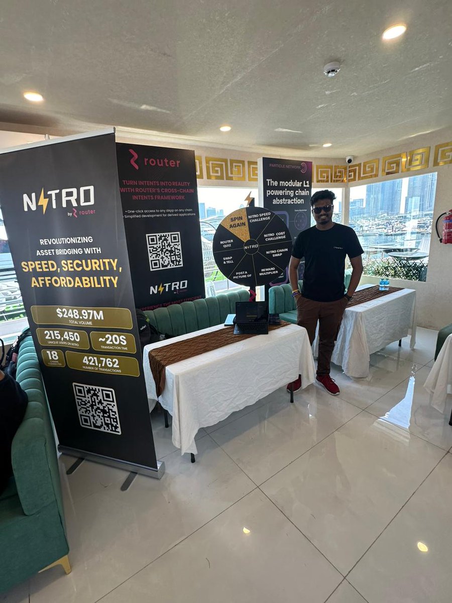 We're here at the #HOTTAKE event by Avail in Dubai! Have you checked out our booth? Lots of goodies and rewards await you.

Don't miss our panel at 3:30 PM GMT+4 where our founder and CEO, @CryptoMan_Ram, will discuss Interoperability in a Fragmented World. 

Sign up here and