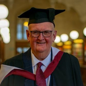 Paul left school at 17 with four O levels. He was the first person in his family to go to University when he started his MA in History aged 66. We're proud to join @UniversitiesUK in supporting and celebrating our first generaton students 👉 100faces.universitiesuk.ac.uk #100Faces