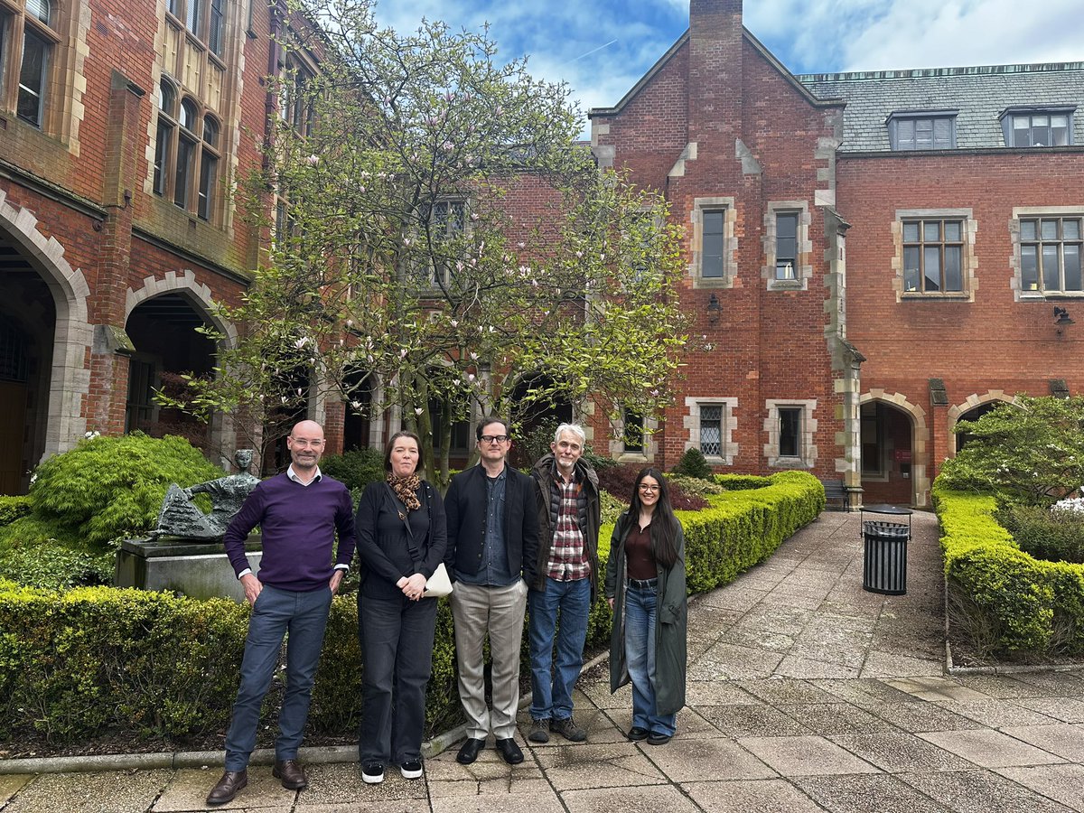 Productive morning at Queens University, Belfast to discuss new prevention projects @DrAndyPercy @LJMU_IHR @RCBB_LJMU
