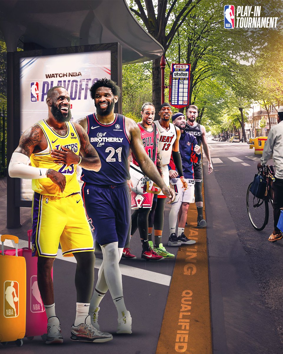 NBAIndia's tweet image. 2️⃣ Playoff seats confirmed 💺
4️⃣ on the waiting list 📃

Which teams will claim the final ✌🏼 seats on the #NBAPlayoffs bus? 

#WinToGetIn #PlayInTournament