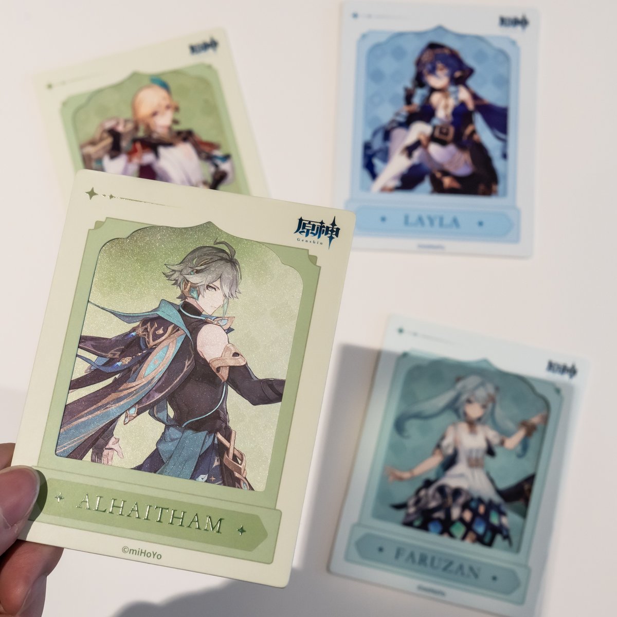 原神　イベント限定　特典カード 18種セット 今回のキャンペーン特典は、人気ゲーム「原神」から選ばれた4種類の