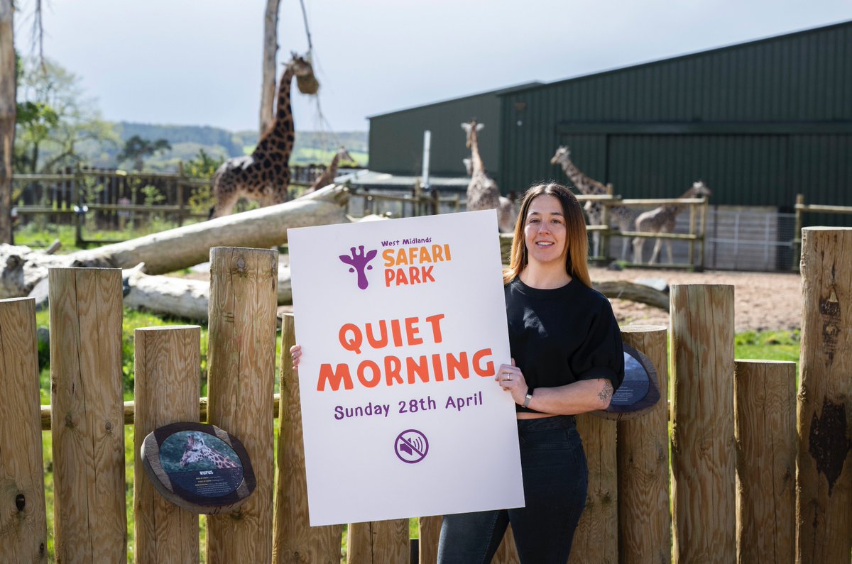 To celebrate #WorldAutismAwarenessMonth @WestMidSafari has shared plans for its commitment to inclusivity, including an upcoming morning for guests with additional needs. 🤫 On Sunday 28 April, the Park will host its first ‘quiet morning’ 🔗 bit.ly/3W89JYK