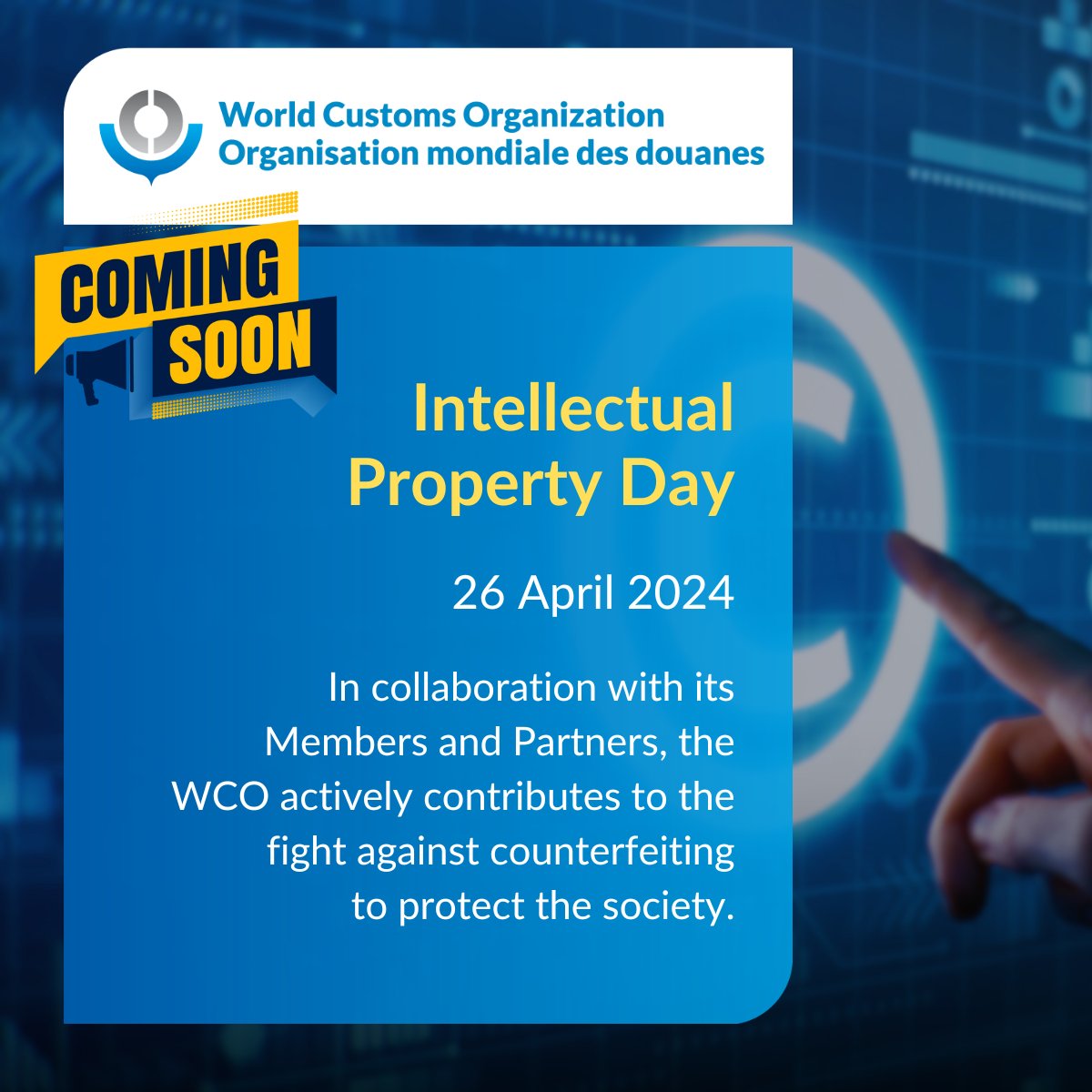 #WCO #Customs #WorldIPDay2024 #IPR #IntellectualPropertyRights