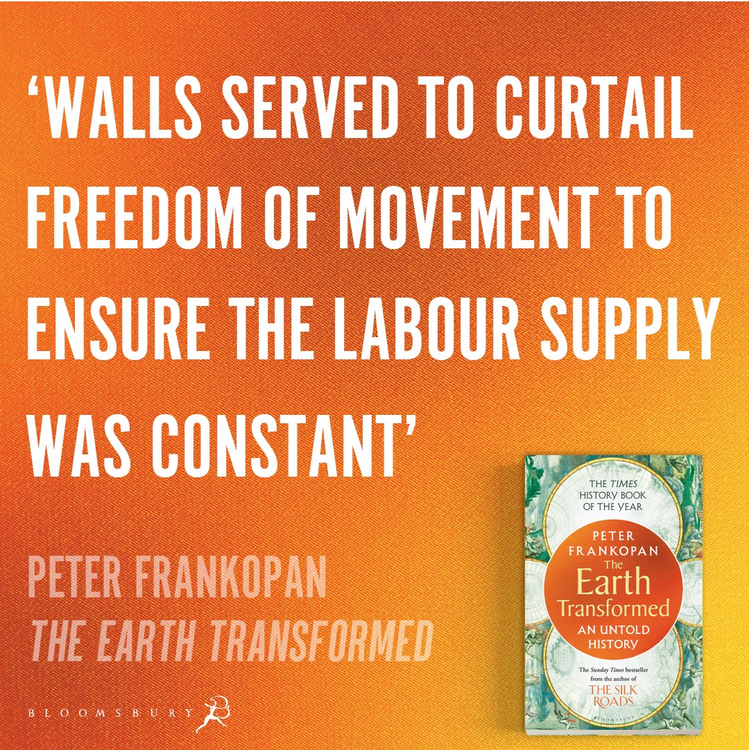 The scale of city walls at locations such as Uruk was far greater than any conceivable military needs might have required, raising the question of whether they were built not as fortifications against attacks but as symbolic expressions of power in their own right @peterfrankopan