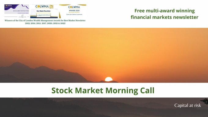 In today’s stock market Morning Call newsletter, we cover UK retail sales, Netflix earnings, Oil prices, Gold prices and more. Register to receive our free multi-award winning newsletter here css-investments.com/market-news/Ca… at risk.