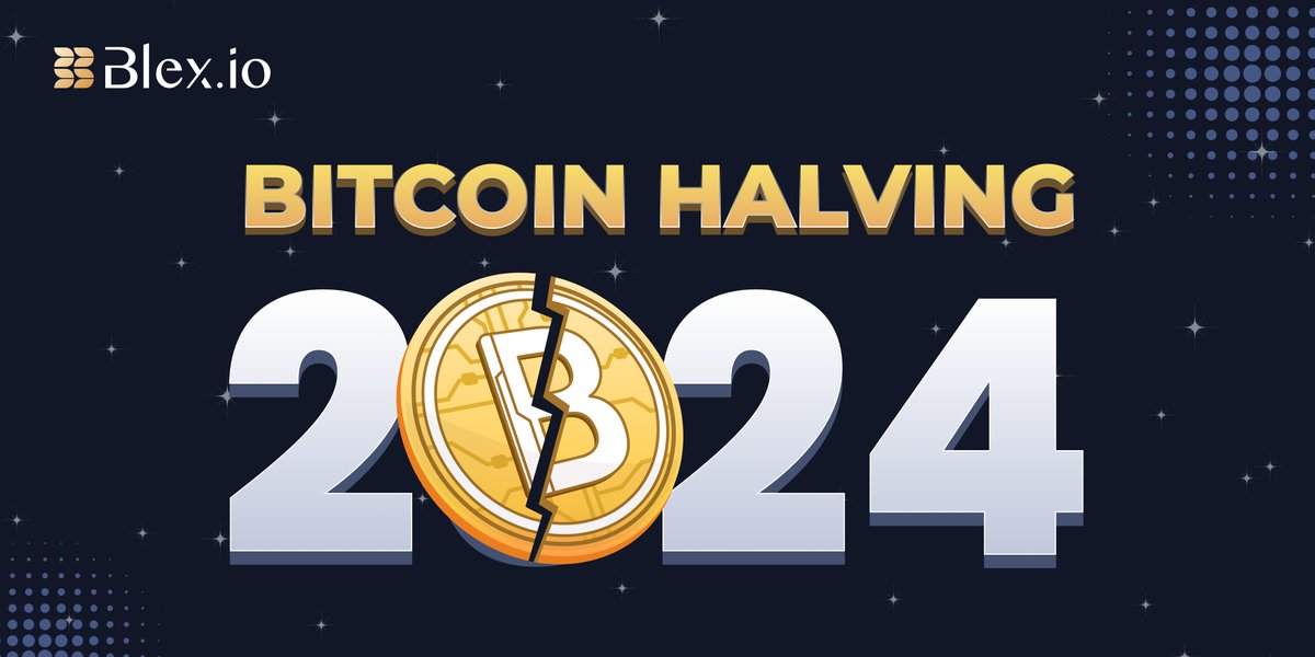 👏BTC's 2024 Halving meets BLEX! 
Dive into the excitement of reduced block rewards while enjoying the freedom to trade on BLEX's decentralized exchange. 

🧐Join the revolution today! 
blex.io/#/trade

#BTC #Halving2024 #BLEX