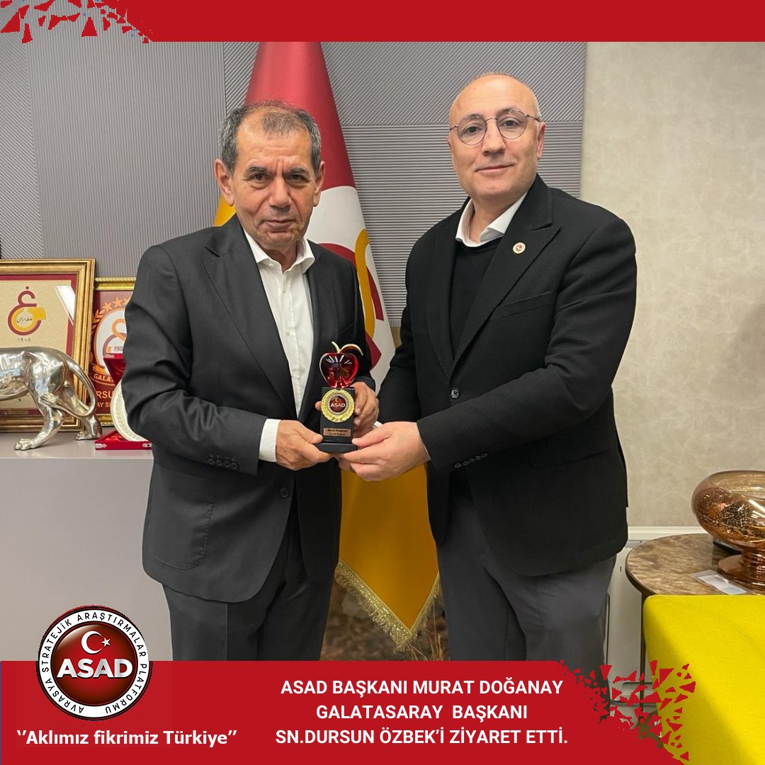 asadplatform's tweet photo. ASAD BAŞKANI MURAT DOĞANAY
GALATASARAY BAŞKANI
SN.DURSUN ÖZBEK’İ ZİYARET ETTİ. https://t.co/7P9HdTc1As