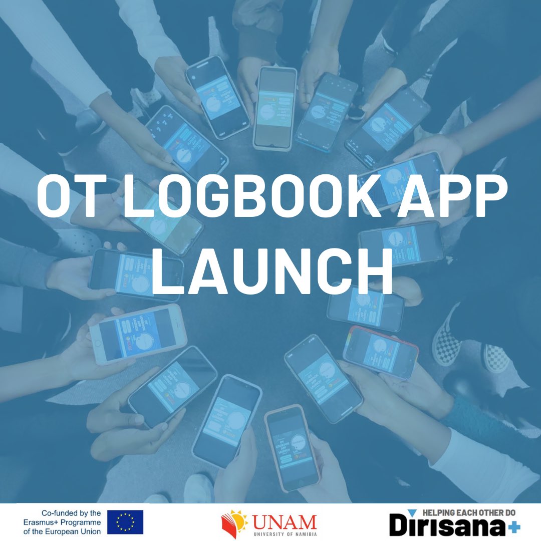 #LogbookLaunch On the 9th of April, the @unam_na launched a logbook app for occupational therapy students. The logbook app will be used to monitor students' progress and provide an easier way to keep track of their clinical activities. #Healtheducation #Dirisanaworkingtogether