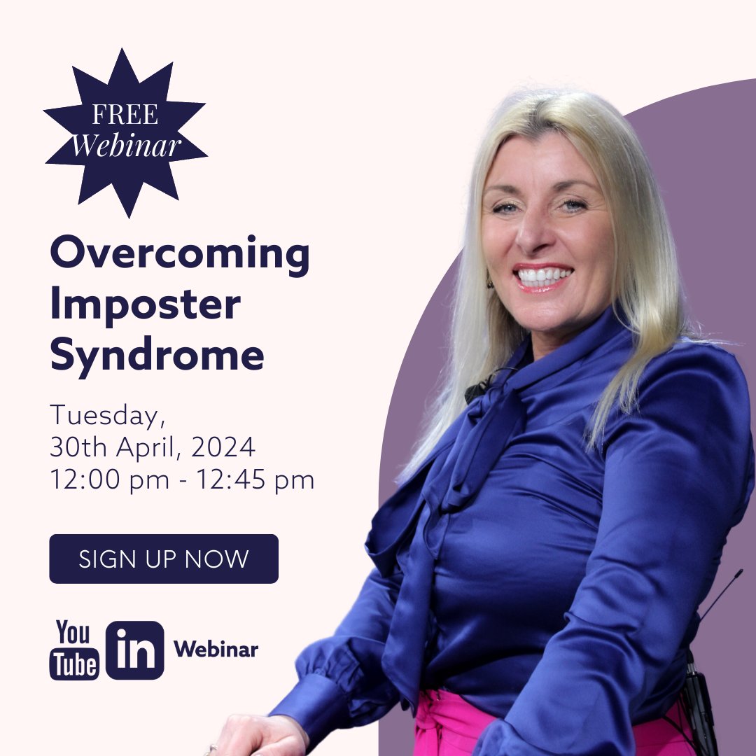 Are you looking for tips to help combat your own imposter syndrome? Then don't miss our Overcoming Imposter Syndrome webinar with incredible guests Ngozi Weller, Kate Sanders and Sophia Ali ✨ Sign up now: wearepower.net/community/even… #WeArePower #Webinar #ImposterSyndome