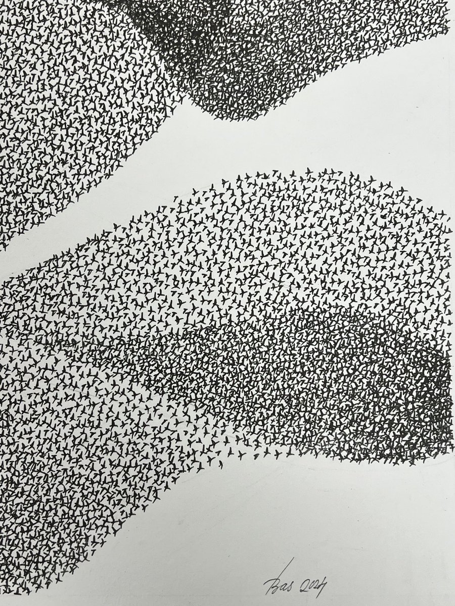 Zojuist heb ik dit werk voltooid. Ik hoop dat u het iets zult vinden.

‘Waar zij mij leiden’
29,7 x 42 cm
Inkt op papier.

Retweet is lief.
