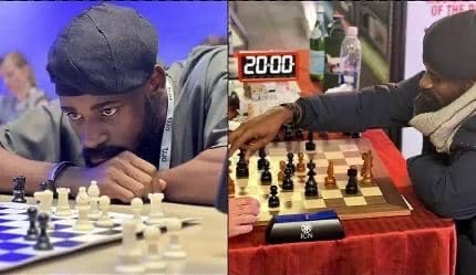 👑 Nigerian chess prodigy Onakoya continues to dominate! 🏆 Still unbeaten after a staggering 16 hours in the marathon. 💪🔥 #ChessChampion #Onakoya #UnbeatenStreak 🇳🇬👏