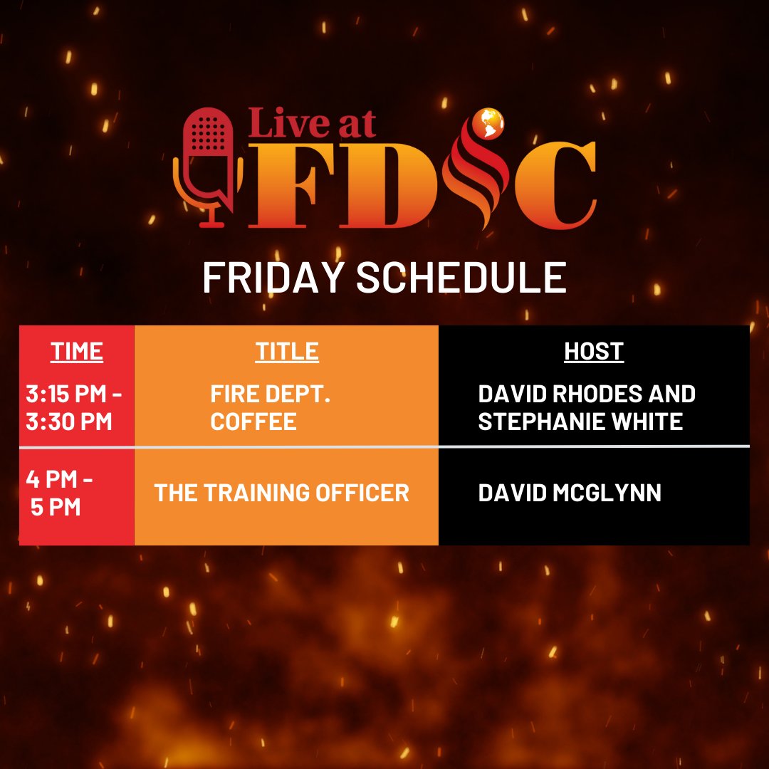 Tune into Live @ FDIC, broadcasting live today starting at 8:00 AM ET from our event podcast studio! Don't forget to look at the schedule for other sessions and guest appearances happening today. Stream it live here: facebook.com/FDICevent. #FDIC #FDIC2024