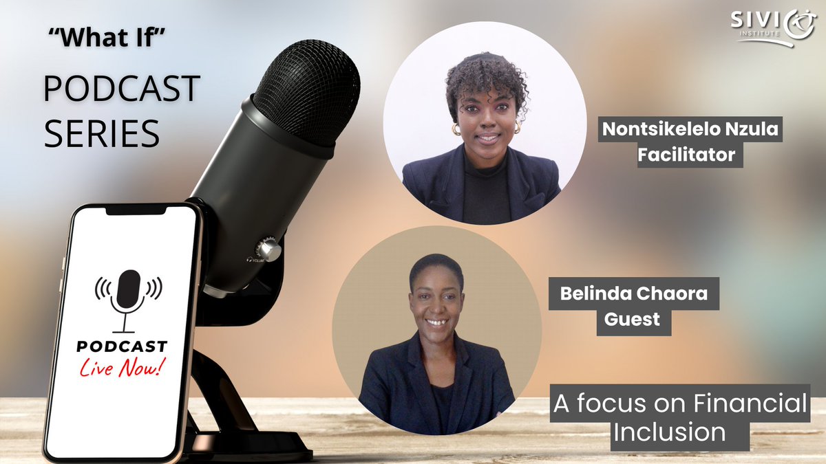 How much access does the average person have to financial products & services? Although we have made progress in financial inclusion, how ready are we for the next frontier of inclusion? Join @bchaora & @NontsiNzula as they discuss more on the topic: shorturl.at/mnISU