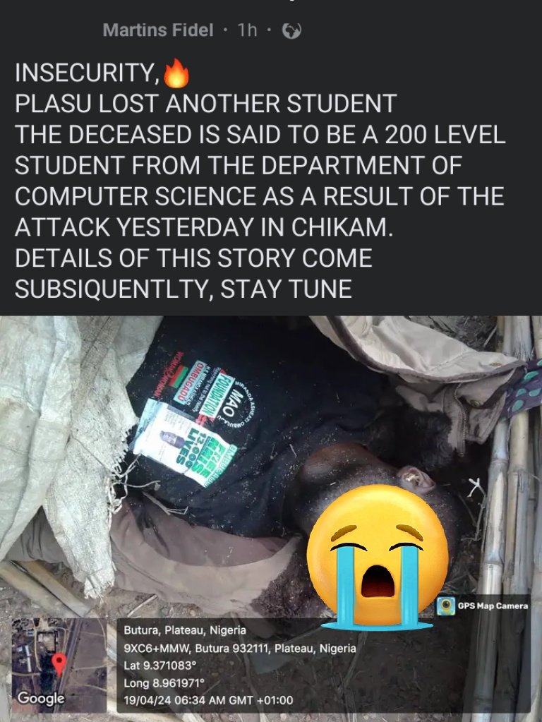 EmpressQuinnie's tweet photo. Dear @officialABAT and @CalebMutfwang please protect the students in Plateau State University #PLASU Bokkos. The insecurity is eating deeply. Protect Plassites and the entire Bokkos community.
@PLSGov https://t.co/Gf899JVXZm