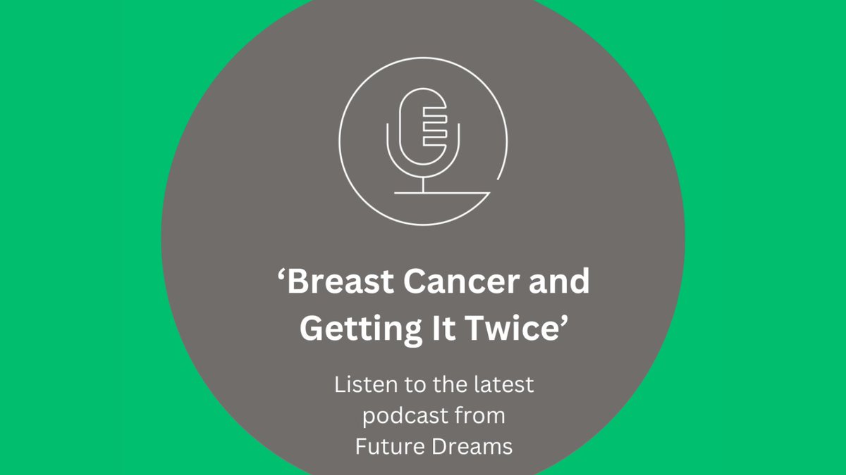 ‘Breast Cancer and Getting It Twice’ is the latest podcast from Breast Cancer Charity, @futuredreamss 🎙️ Host Victoria Derbyshire is joined by three women who have received a primary diagnosis of breast cancer twice. They share how they rationalised the situation and how they…