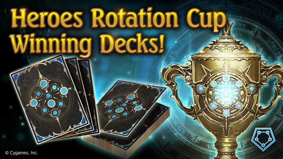 Check out some of the winning decks from the Heroes Rotation Cup! Tap the in-game banner on the Home screen to view them.