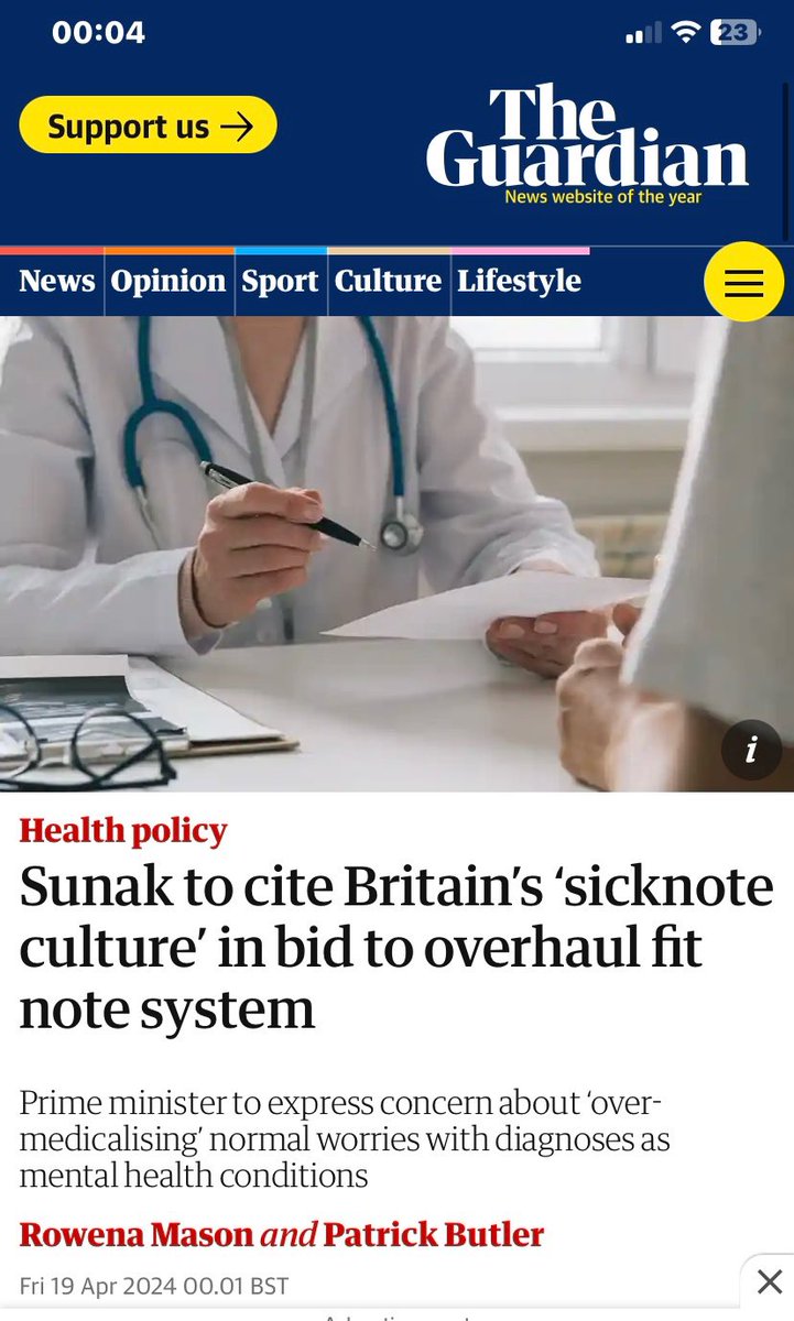 Memo to Sunak.
❌ The UK is not a sick note country.
❌ It is decades of neoliberalism & austerity that have broken this country.
✅We need investment in people & services.
✅We need a right to good food & homes.
✅We need a publicly owned NHS
✅In short: Socialism.