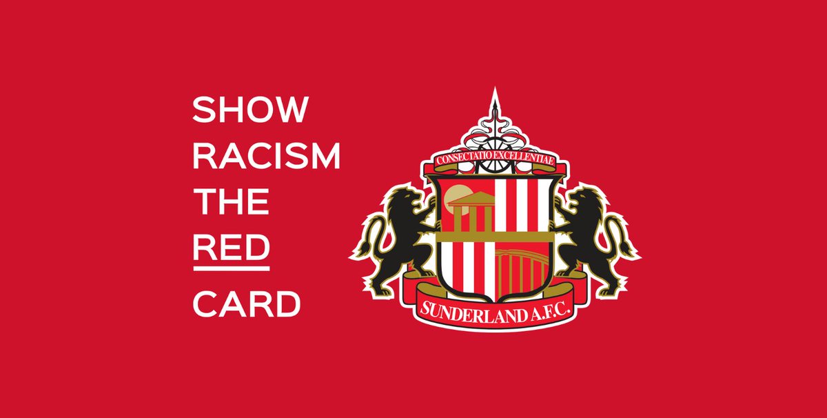 Thanks to @SunderlandAFC @SAFCFoL & @BeaconofLight for all their help with our event happening tomorrow. Click to read what Sunderland AFC have to say about our dedicated day of action: theredcard.org/news/sunderlan… @benno_4 @itvtynetees @GedGrebby #ShowRacismtheRedCard #DayofAction