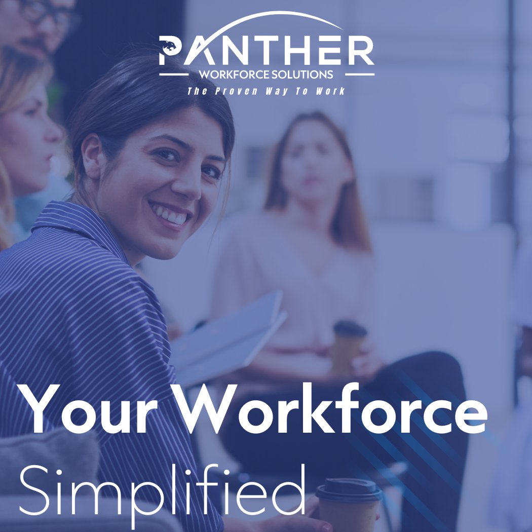 Managing a workforce is complex.  Managing it with Panther is not.

Simplify your workforce today! Contact our team to get started.>>
nsl.ink/deAo

#PantherWorkforceSolutions #StaffingSuppliers #MSP #ManagedServicesProvider