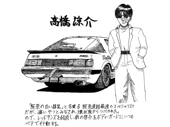 大阪環状が舞台の頭文字D

高橋涼介 
