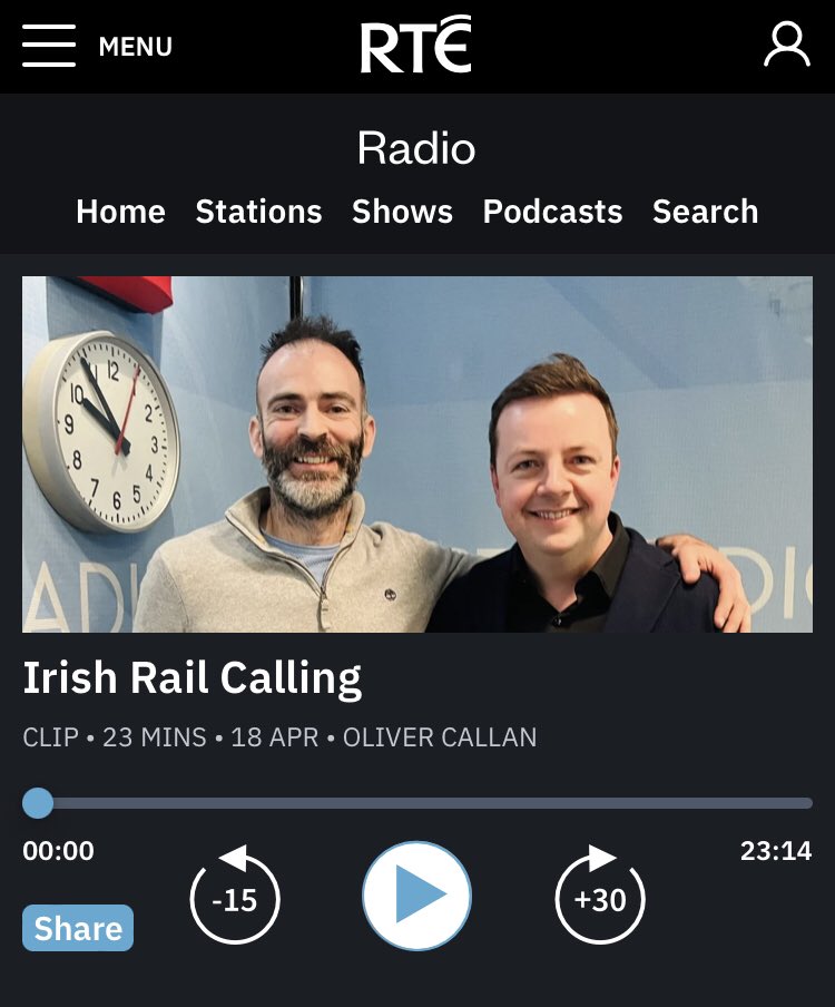 Looking for career inspiration? Listen to Apprentice Training Manager Conor Doolin @RTERadio1 Get inspired by his own career journey from apprentice fitter to shaping future skills talent @IrishRail as Apprentice Training Manager & new apprentice jobs. rte.ie/radio/radio1/c…