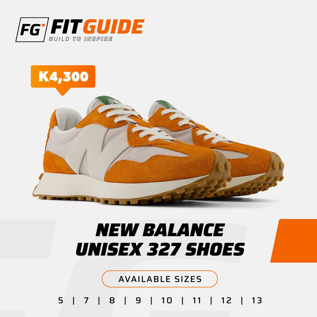 fit_guide_zm's tweet image. Timeless style meets modern flair with New Balance's 327 Sneakers. Retro vibes, premium comfort - the perfect fusion for sneaker enthusiasts. Elevate your game from Fit Guide.

#FitGuideZM
#NewBalance327
#NBSneakers
#SneakerStyle
#RetroRunners
#KicksOnPoint
#SneakerAddict