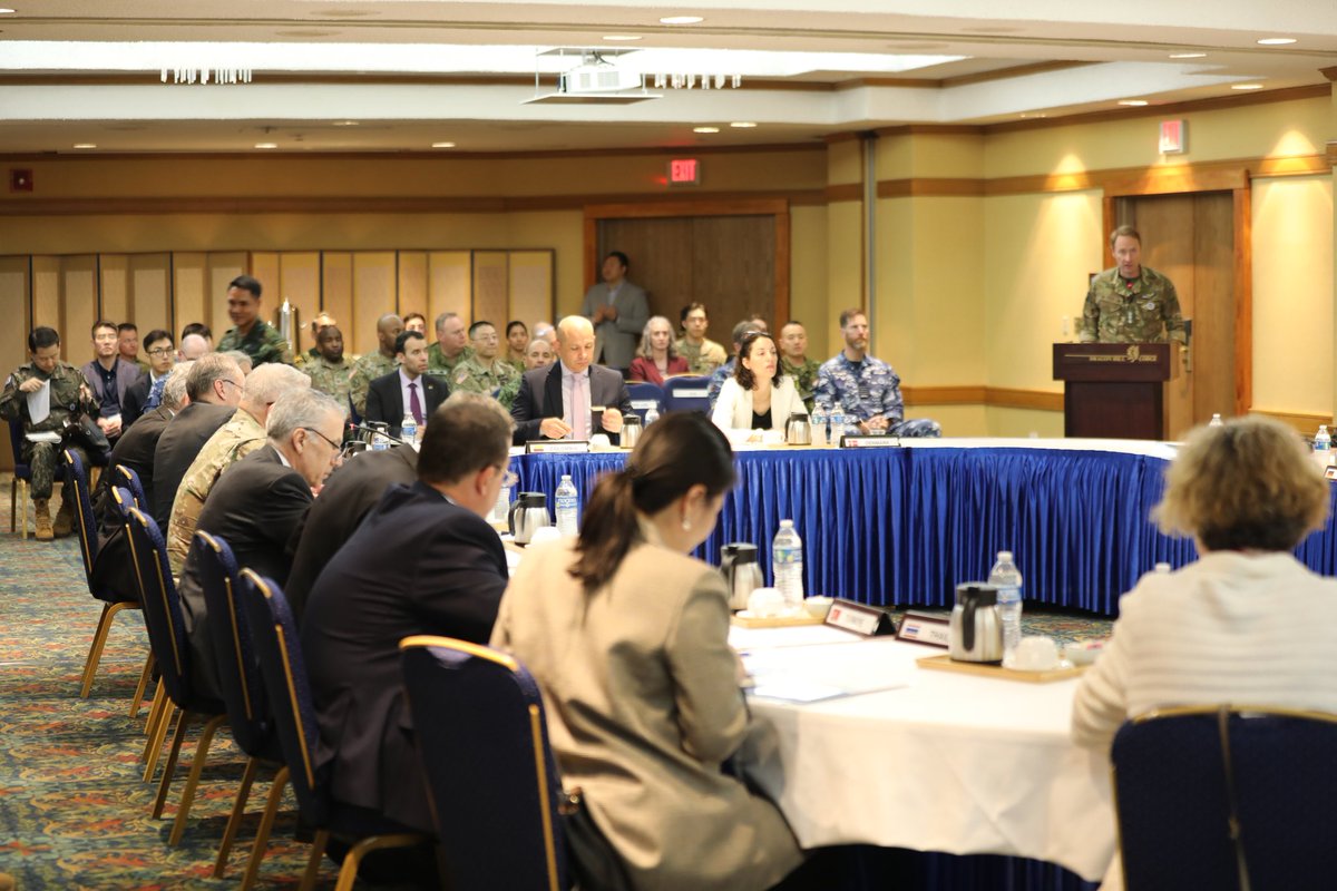 GEN Paul LaCamera, @CDRUNCCFCUSFK, hosted this month's Ambassador Roundtable with member states to provide updates on maintaining the Armistice in Korea. Additional topics included the US Ambassador to the UN's visit, testimony to the US Congress and upcoming commemorative events