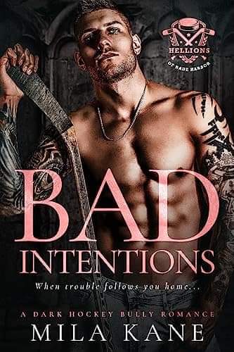 𝗖𝗨𝗥𝗥𝗘𝗡𝗧𝗟𝗬 𝗥𝗘𝗔𝗗𝗜𝗡𝗚

𝗕𝗔𝗗 𝗜𝗡𝗧𝗘𝗡𝗧𝗜𝗢𝗡𝗦 by Mila Kane

I'm locked inside with my bully, and he's watching my every move.
~
Get your copy here:
mybook.to/BadIntentions_…
Goodreads: 
bit.ly/44cBG2L
~~
#AmReading #BadIntentions #MilaKane #Hockey