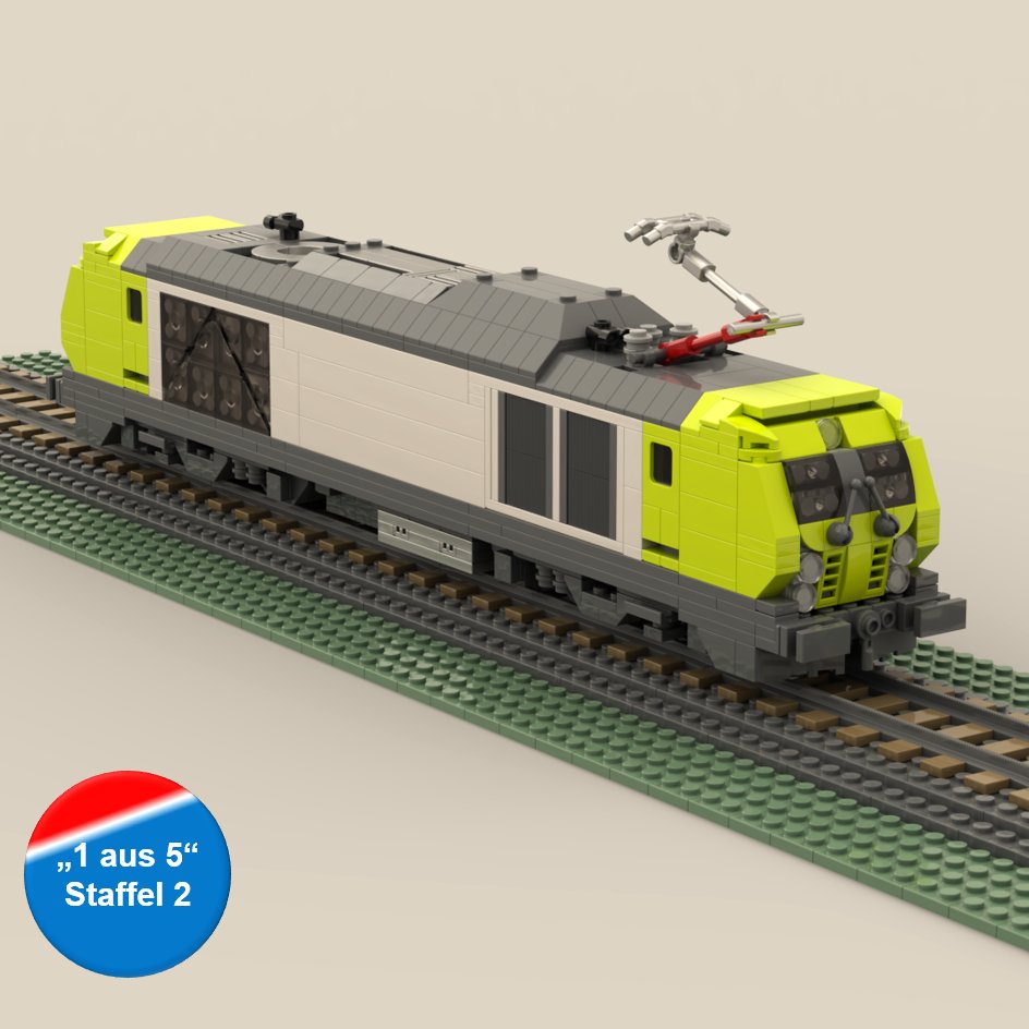 MartyRenger's tweet photo. Mein Legomodell des Siemens Vectron "Dual Mode"
zieht in die 3. Show von "1 aus 5" ein.
Euer Lieblingsbeitrag in der 2. Show war die Version aus Dortmund.
Alles was ich bisher zum Vectron gepostet habe, findet Ihr unter #DamudsVectron
#Vectron #Eisenbahn #Lego https://t.co/4YTBsrV4GG