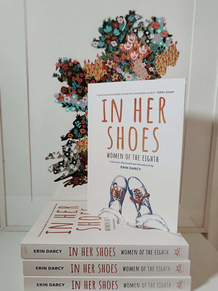Day 19 #readirishwomenchallenge24 A book that talks about injustice: In Her Shoes - Women of the Eight by Erin Darcy. In Her Shoes is a testament to the importance of women’s stories. How giving space for the taboo to walk among us can be healing and transform a nation.