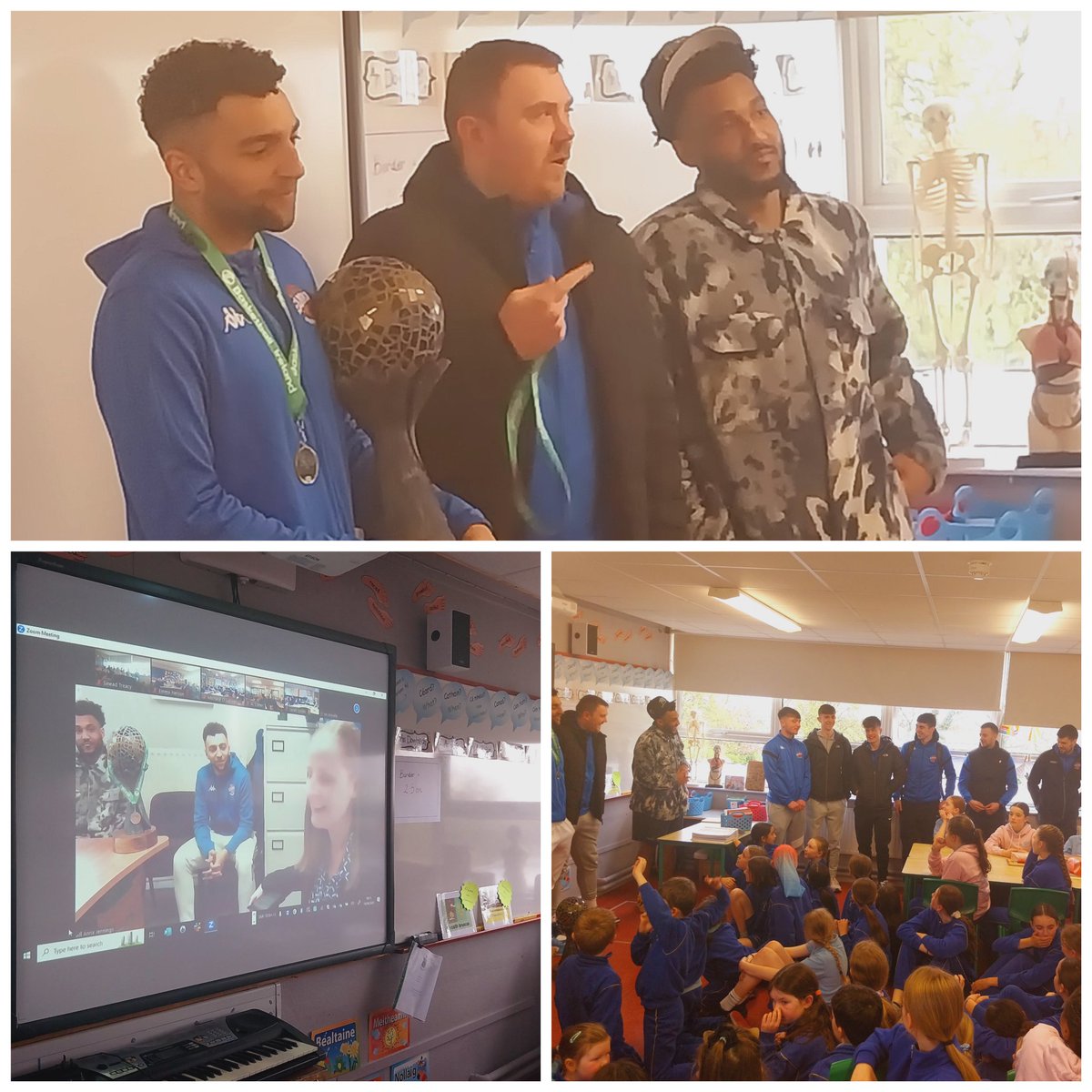 What a privilege to welcome these superstars from @eannabasketball to SNP today, to join in our whole school assembly and take part in a Q&A session!Well done on your amazing victory!And thank you for your words of wisdom! #communityspirit #cantseecantbe #basketball