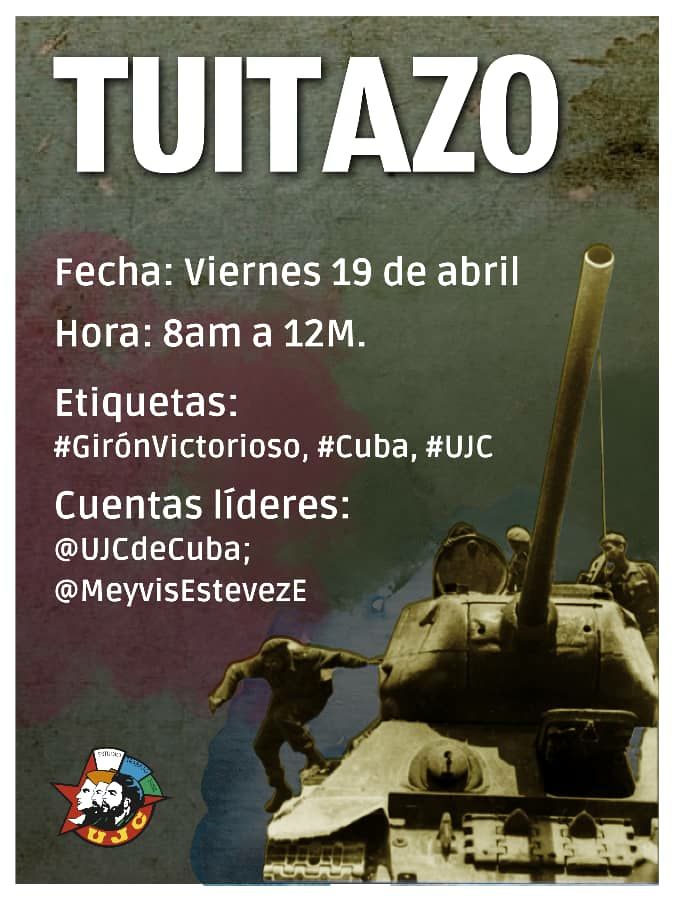 Buenos días #Cuba 🇨🇺 ✨Celebrando la Victoria nuestra La primera gran derrota del imperialismo yanqui en América Latina. #GirónVictorioso 👇👇👇