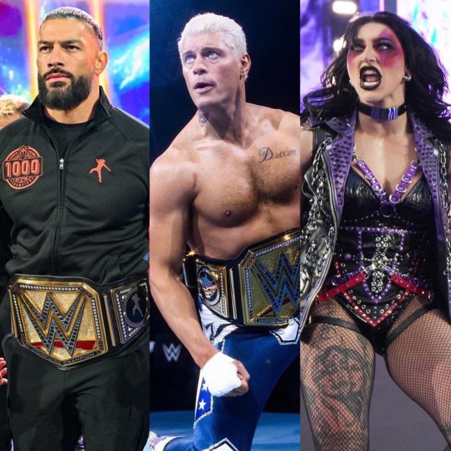 Forbes have listed Roman Reigns, Cody Rhodes & Rhea Ripley as the top 3 WWE draws in 2023.