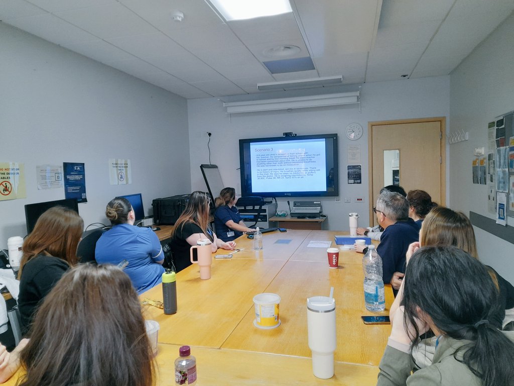 Elliot Taylor (@elliottaylornur) on Twitter photo Triage refresher day for 11 of the senior nurses at Wythenshawe ED.
Great work from the PEB team to facilitate.
<a href="/EmergencyDepar2/">MFT Wythenshawe ED</a> Triage refresher day for 11 of the senior nurses at Wythenshawe ED.
Great work from the PEB team to facilitate.
<a href="/EmergencyDepar2/">MFT Wythenshawe ED</a>