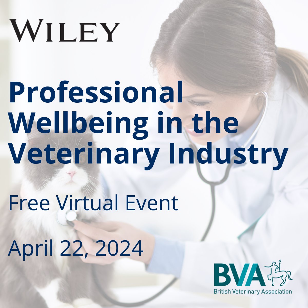 Professional wellbeing is an area of concern for many in the industry. Join @BritishVets @thebsava and @BEVA_news for a free virtual event next week to explore this further and learn about individual and practice-wide techniques to improve it. Register at ow.ly/N4QN50RjI3q