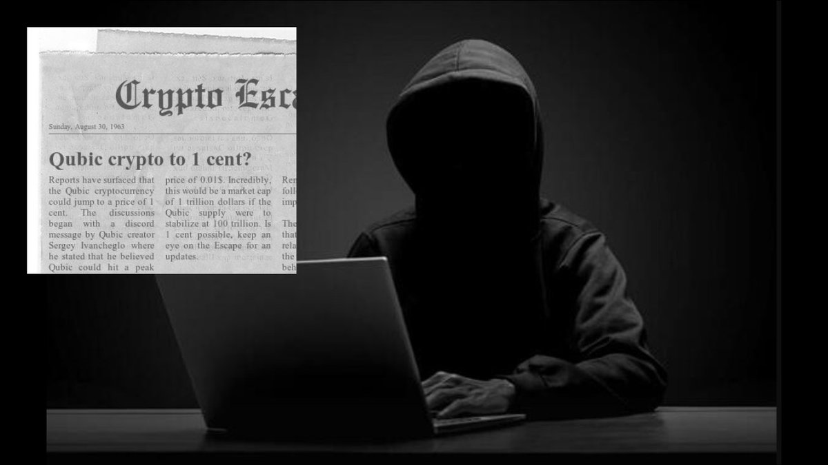 Just on the $QUBIC to 1 cent talk A lot of people have commented that it is  impossible for #QUBIC to hit 1 cent For $QUBIC to hit 1 cent, we are