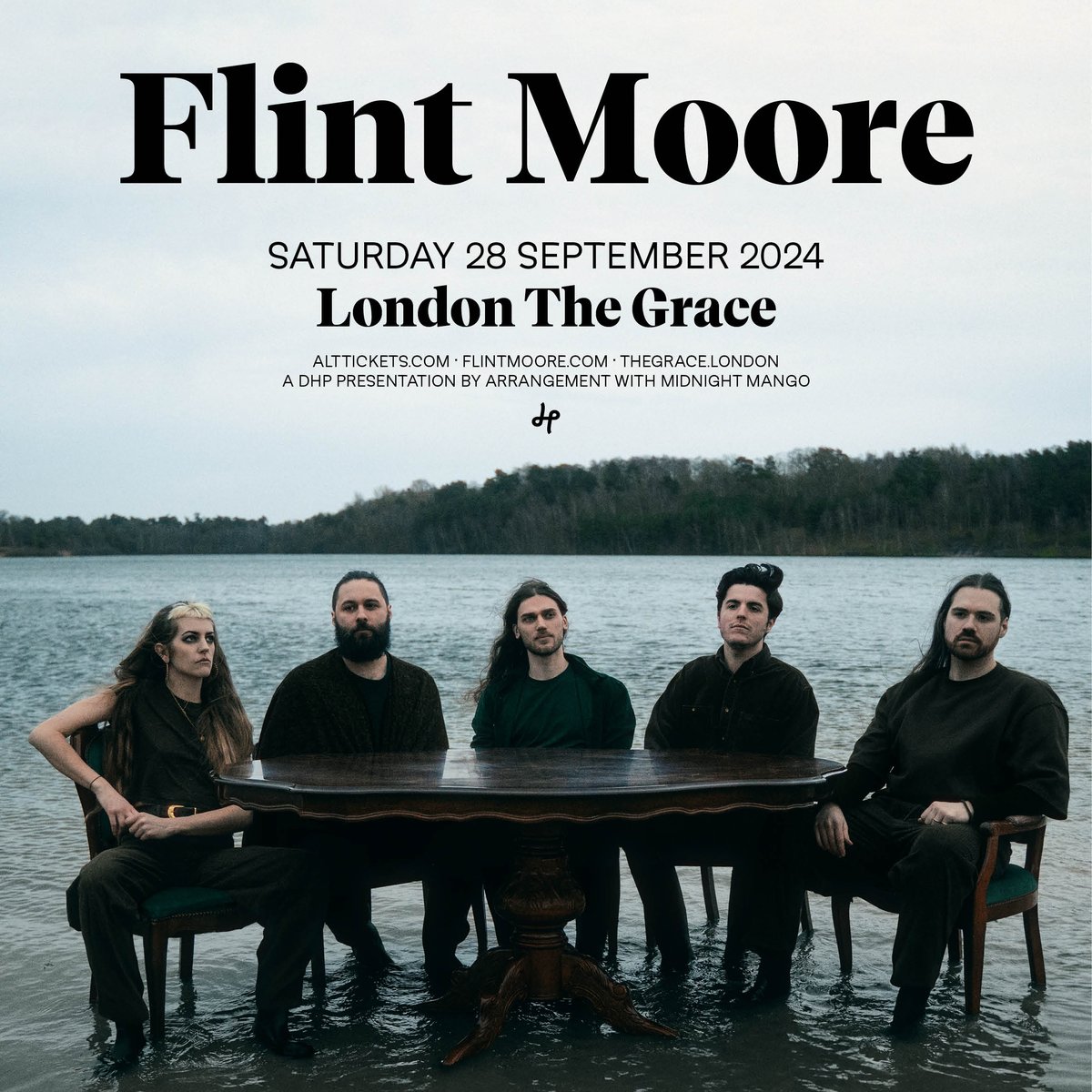 NEW // Determined to make both ferocious and raw as well as delicate and emotional music FLINT MOORE will bring their folk-rock sound to The Grace this September! 📅 Saturday 28 September 2024 🎟️ Tickets on sale now 👉 ticketweb.uk/event/flint-mo…