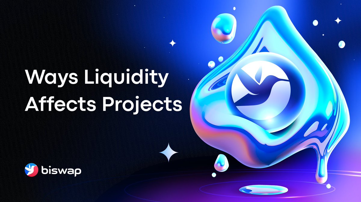 💧Liquidity shapes crypto projects, influencing their functionality and long-term prosperity. Let's explore: ⚡️Trading Volume Greater liquidity typically leads to higher trading volumes, facilitating convenient crypto exchanges and minimizing slippage. ⚡️Price Stability Crypto…