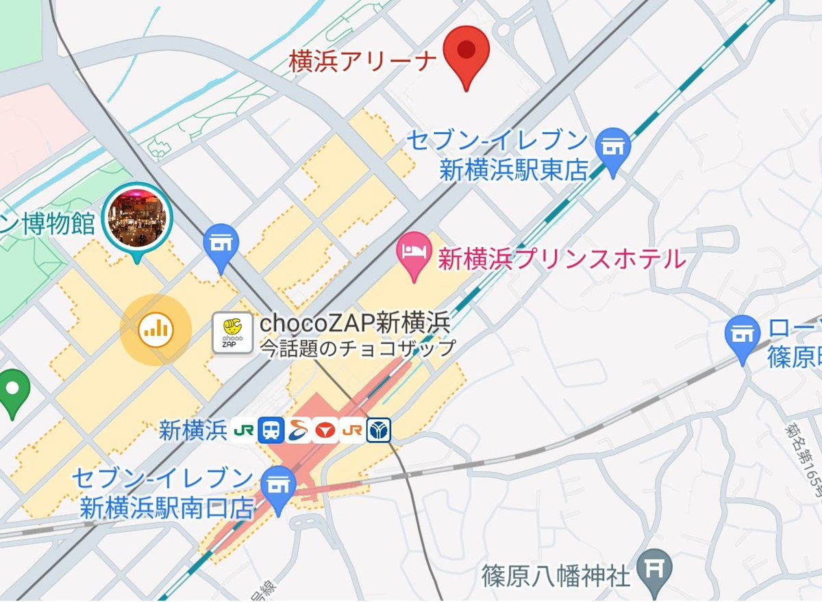 もうみんな理解してると思うけど先日のミリ10th act4でもTLで見かけたので一応… シャニ6th横浜の会場は「Kアリーナ横浜」です 「横浜アリーナ」ではありません 「「横浜駅」」もしくは「新高島駅」で降りてください 「新横浜駅」ではありません 「　「　「　横　浜　駅　」　」　」です