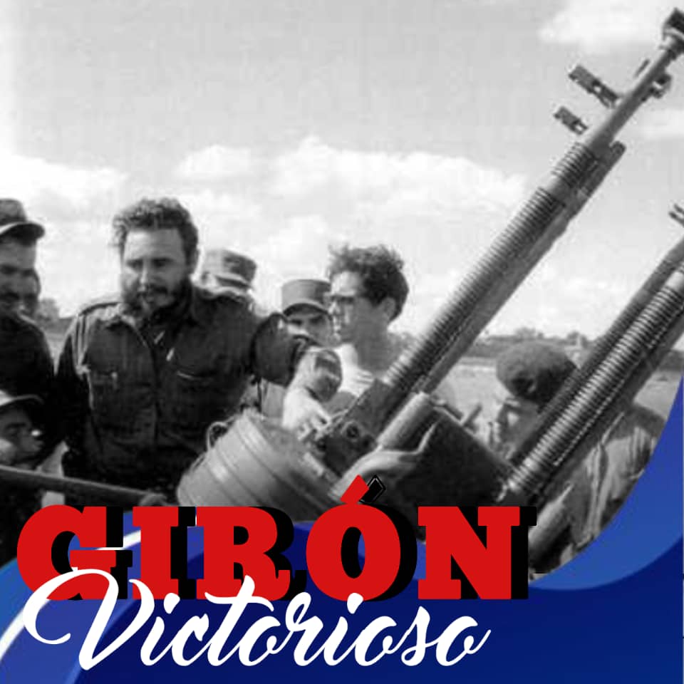 Hoy conmemoramos el aniversario 63 de la primera gran derrota del imperialismo en América. Girón nos inspira en cada batalla, y como en aquellos días gloriosos de abril de 1961, el Comandante en Jefe nos guía a la victoria #GirónVictorioso #SantiagoDeCuba