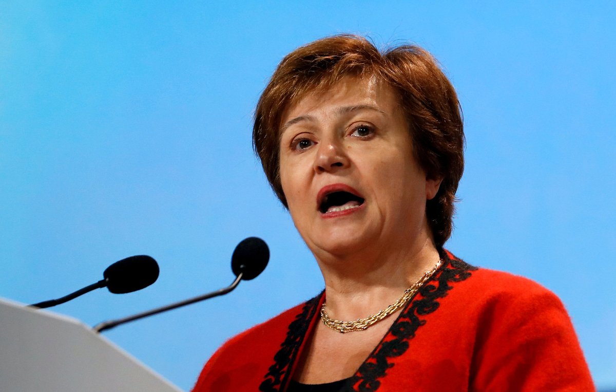 BREAKING - YOUR REACTION: The Managing Director of the IMF (@IMFNews), Bulgarian Kristalina Georgieva (@KGeorgieva), said at a news conference in Washington DC yesterday that illegal immigration into the United States is helping the US economy. She said the influx of people is